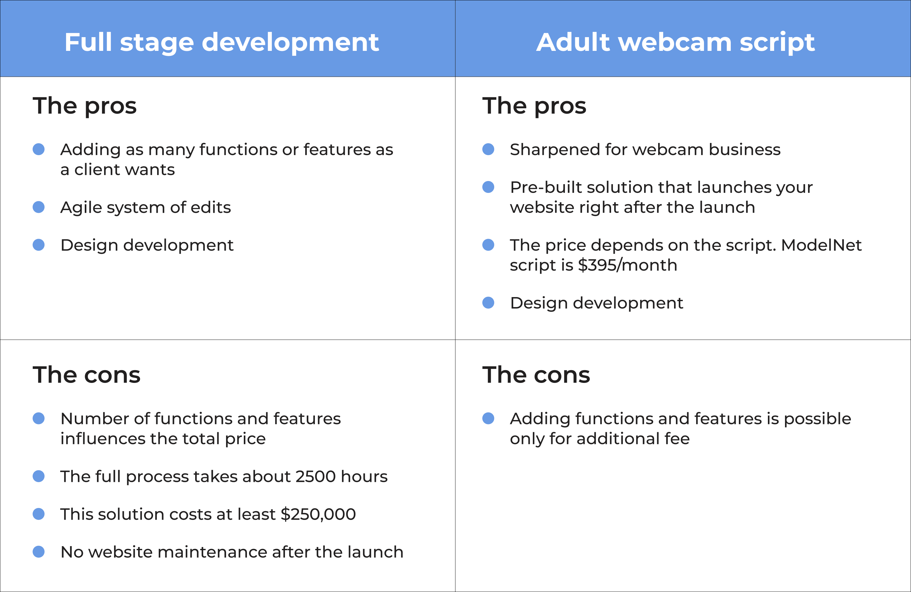 Pros And Cons Of Custom Development 1