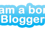 I am a Born Blogger Free Logo Design
